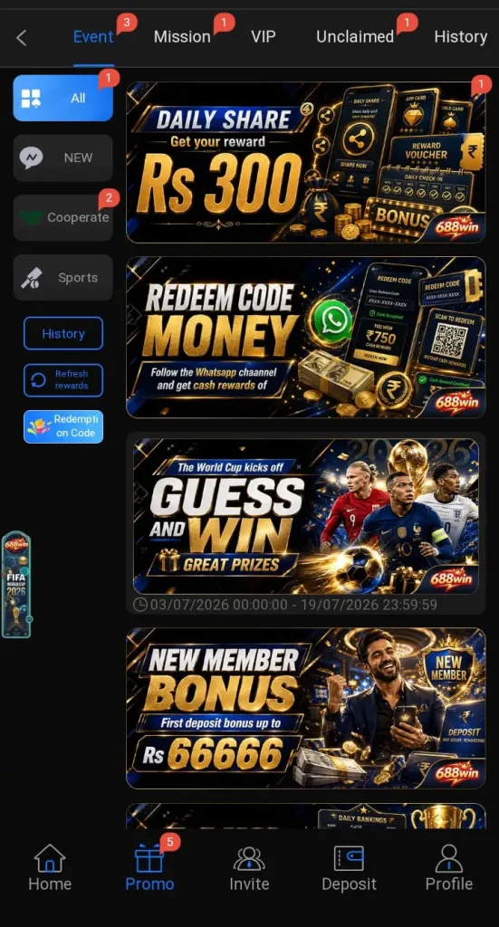 688Win Game Download Latest Version Complete Registration. 4 688win Game