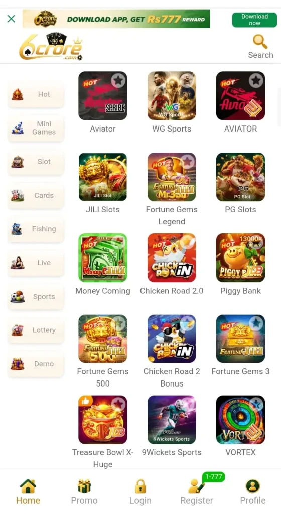 6crore Game