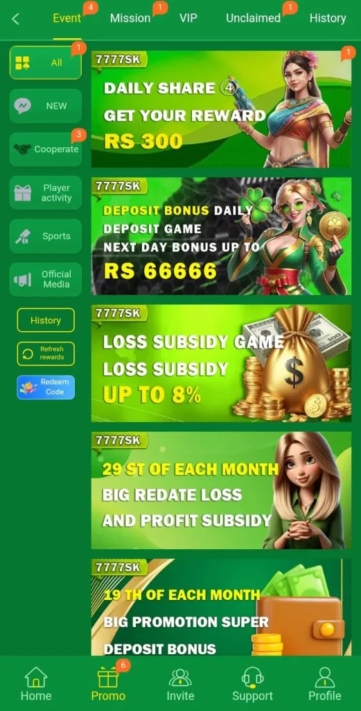 7777SK Game Bonus