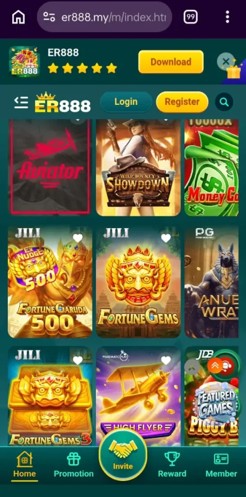 ER888 Game