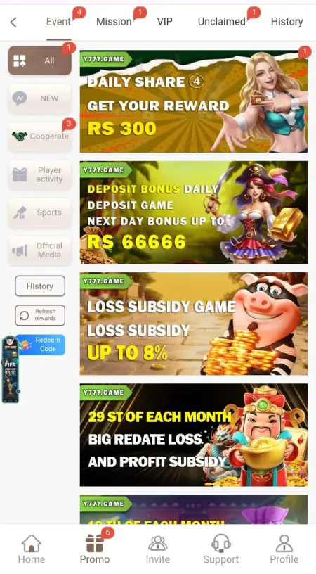 Y777 Game 