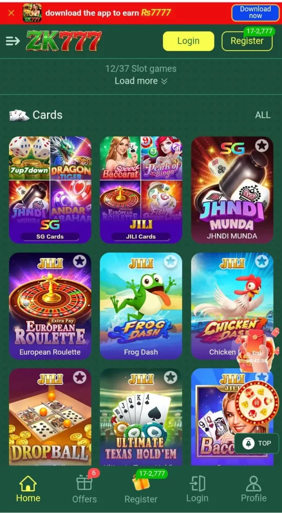 ZK777 Game